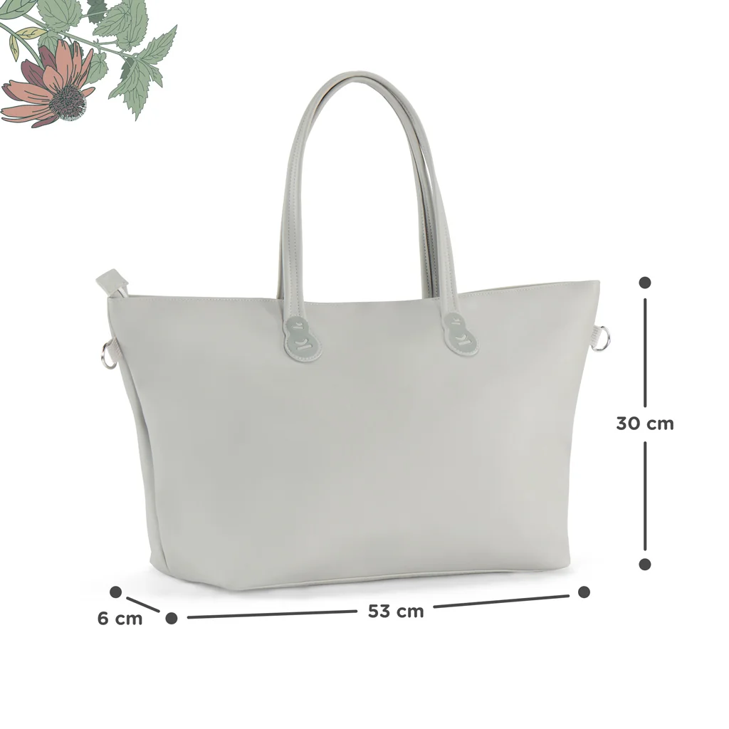 KINDERKRAFT Taška prebaľovacia Treasurebag Dark Grey 1×1 ks