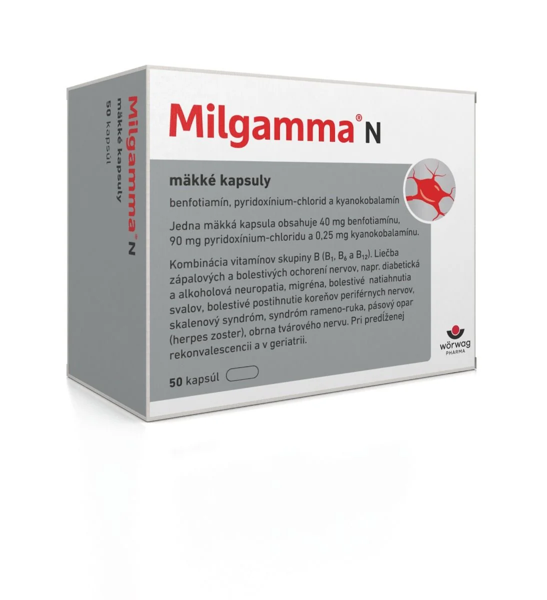MILGAMMA N 1×50 cps, liek