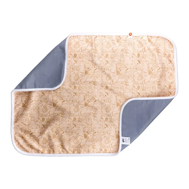 XKKO Safari prebaľovacia podložka Honey Mustard 50×70 cm