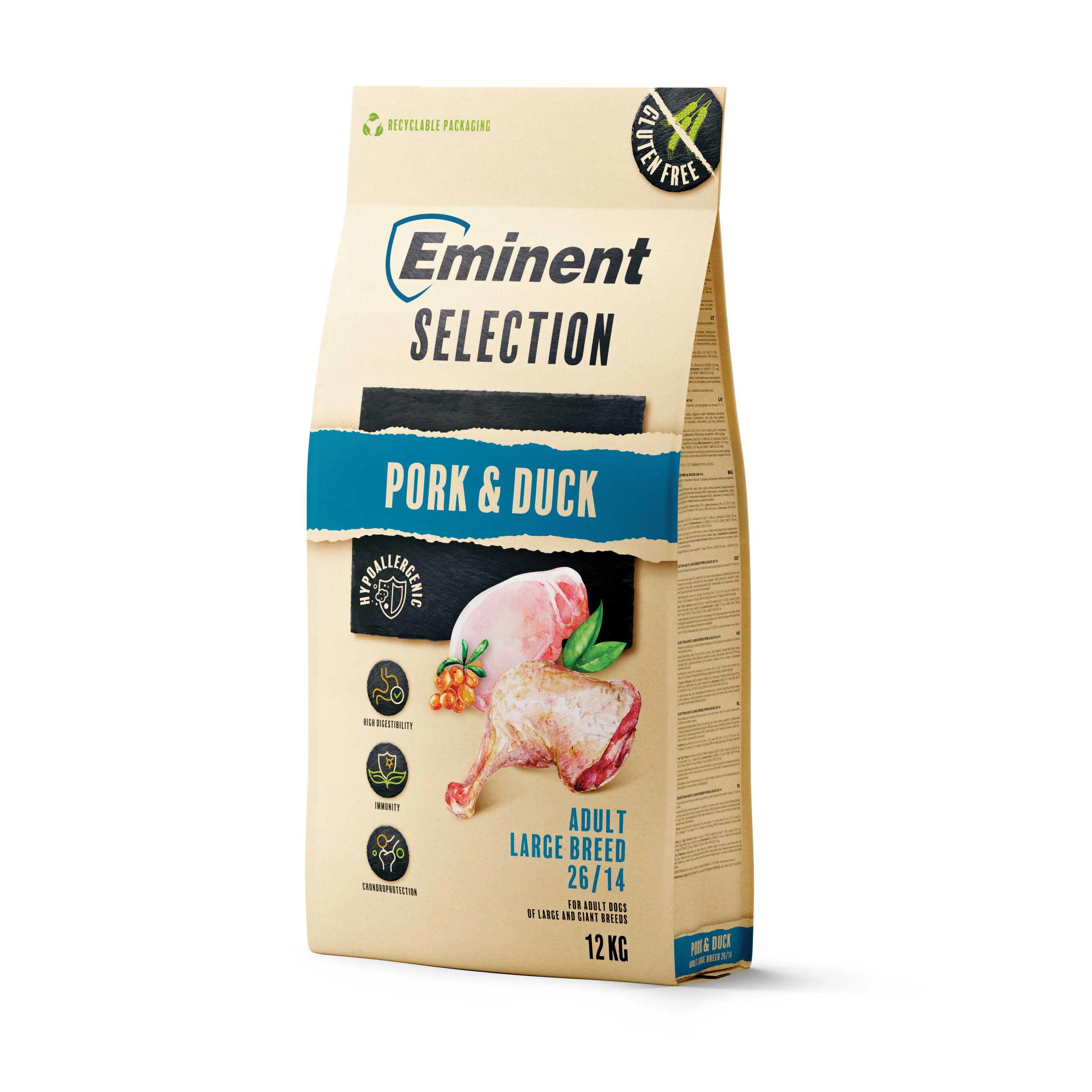 EMINENT SELECTION AD.L.B. PORK&DUCK 12KG 12 kg
