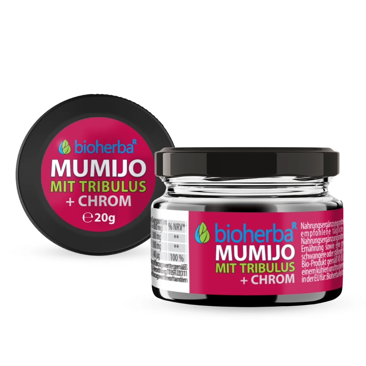 Mumio extrakt Shilajit s Tribulusom - 20 g - Bioherba