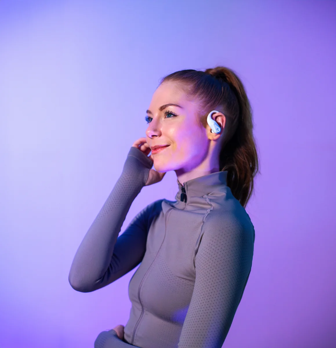 BOOMPODS sportpods OCEAN bezdrôtové slúchadlá biele