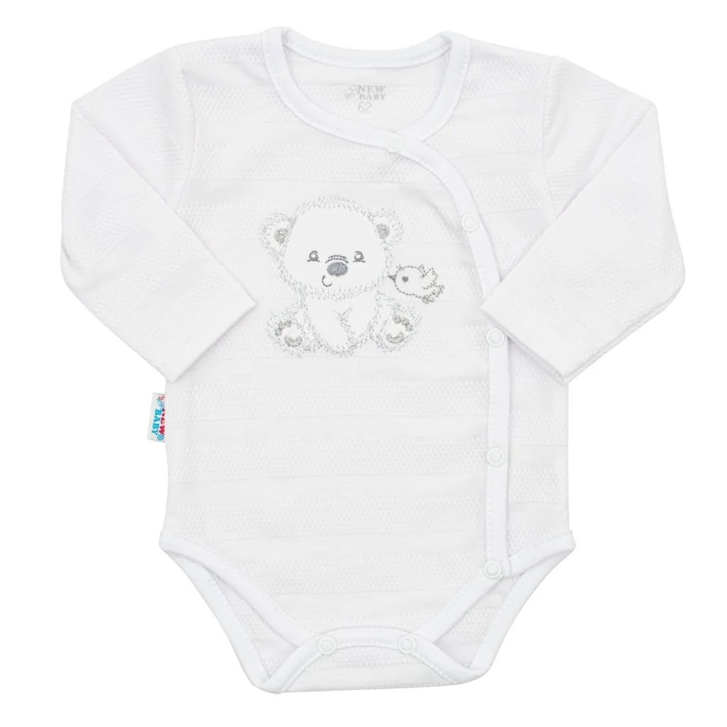 Dojčenská súprava do pôrodnice New Baby Sweet Bear biela 56