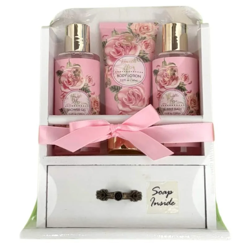 Darčeková kozmetická sada Vanilla Rose No. 03