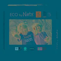 Eco by Naty Naťahovacie plienkové nohavičky Junior 12 - 18 kg