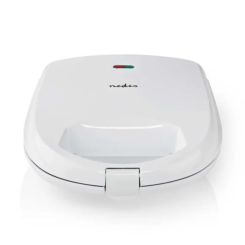 Sendvičovač NEDIS KASM110FWT biely 700W (trojuholníky)