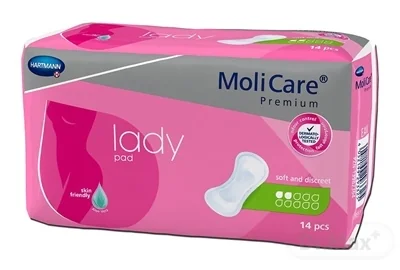 Hartmann MoliCare Premium lady pad 2 kvapky 1×14 ks, inkontinenčné vložky