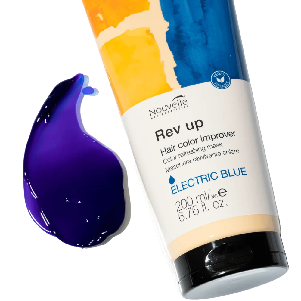 Nouvelle Farebná maska REV UP ELECTRIC BLUE - Modrá