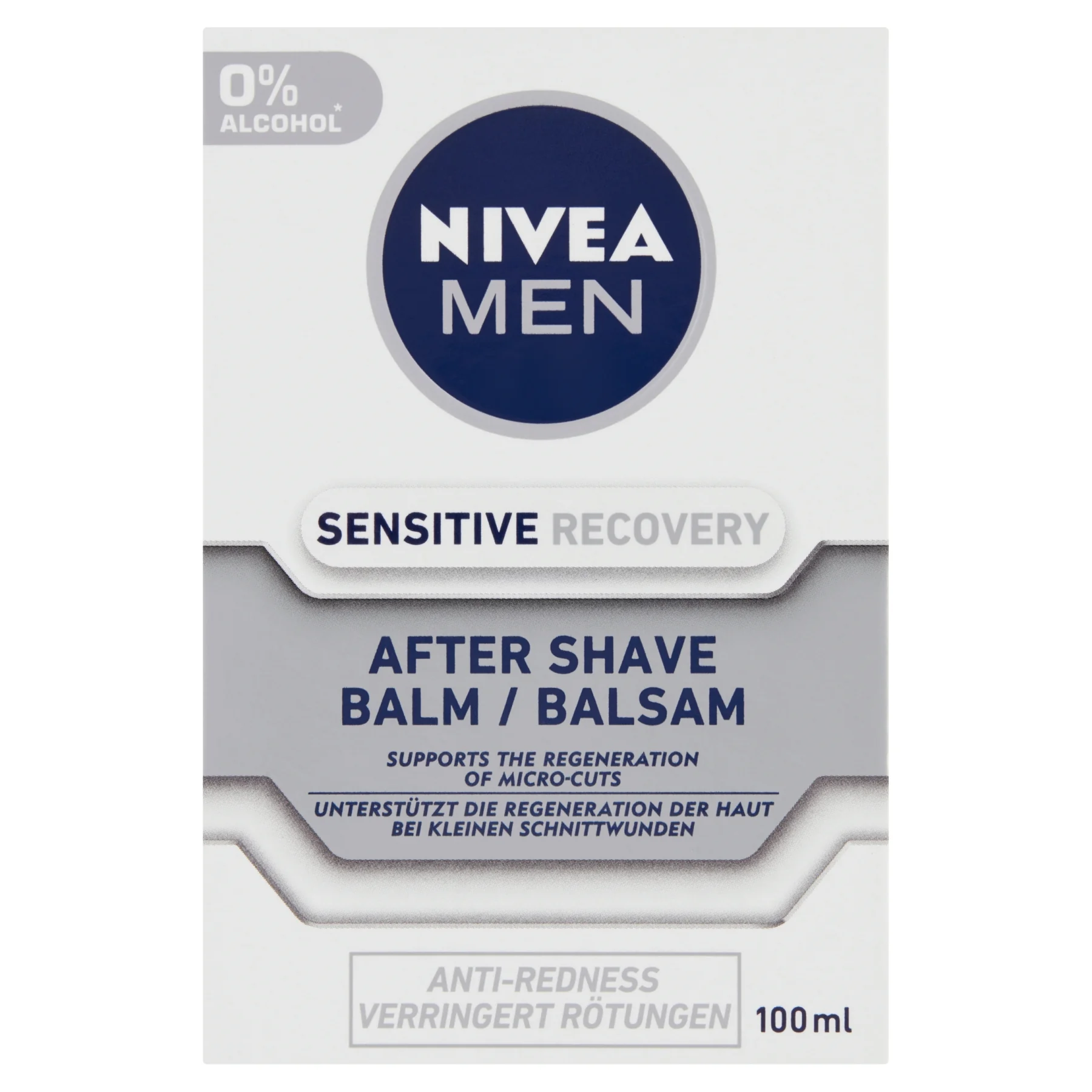 NIVEA Men Balzam po holení Sensitive Recovery 1×100 ml, balzam po holení