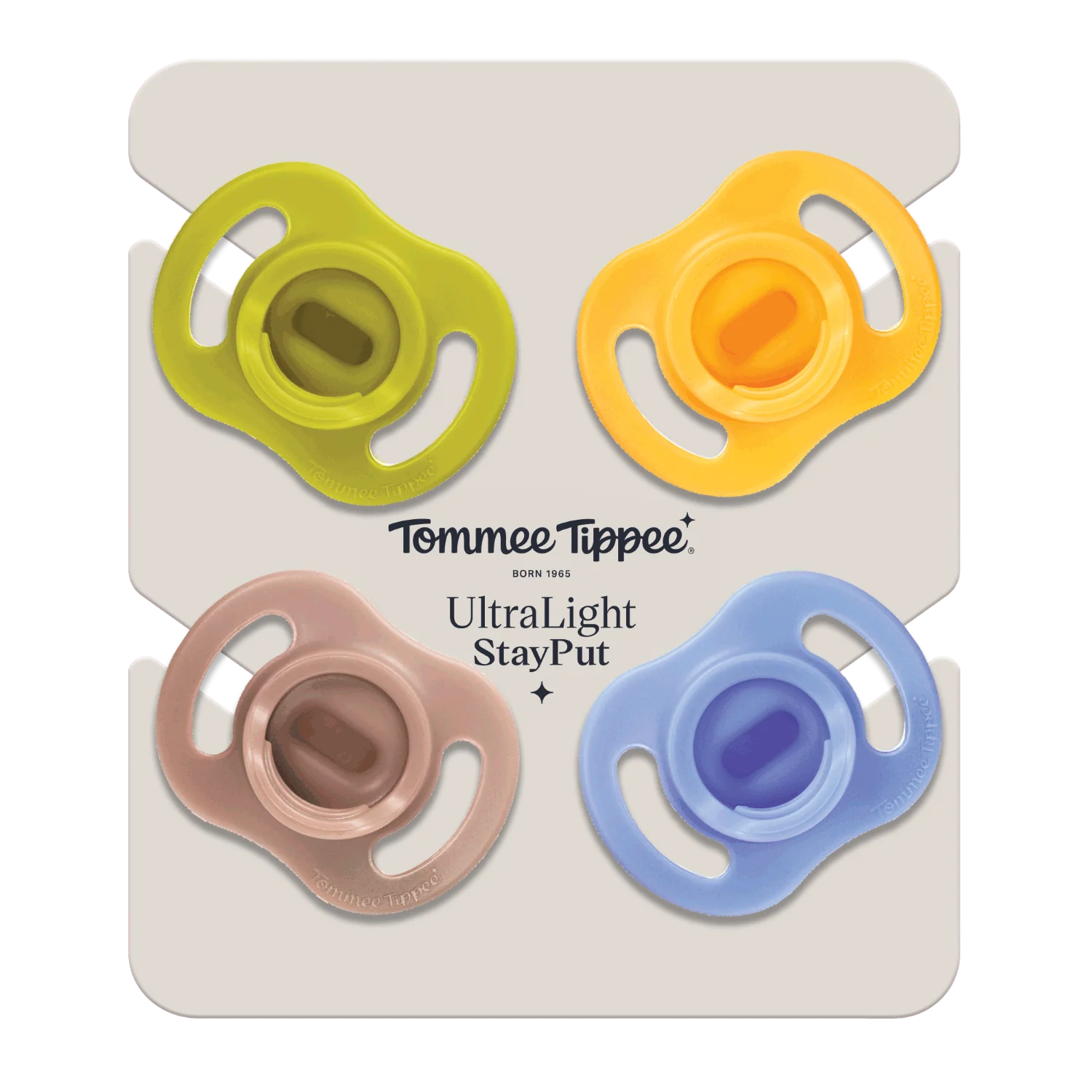 Tommee Tippee Ultralight silikón. cumlík, 6-18m, boy 4 ks