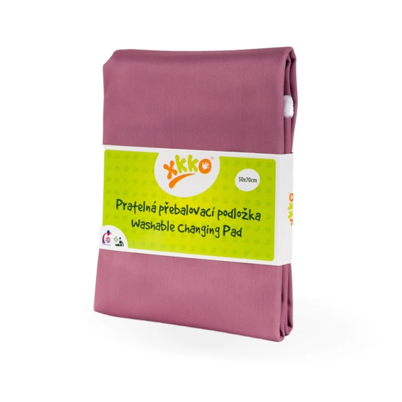 XKKO Color prebaľovacia podložka Mesa Rose 50x70 cm