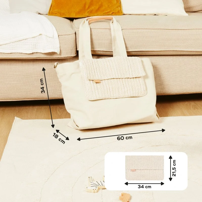 Babymoov prebaľovacia taška Tote Bag Bloom