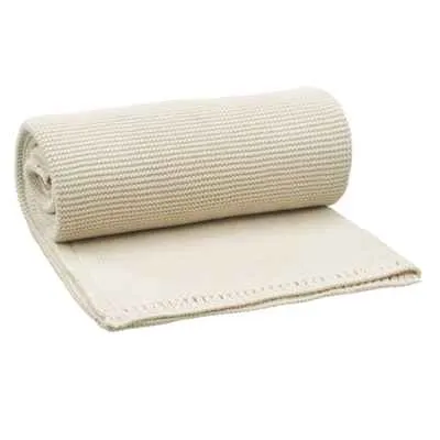 FRESK  Pletená bavlnená deka 80  x 120 cm Cream 1×1 ks, pletená bavlnená deka
