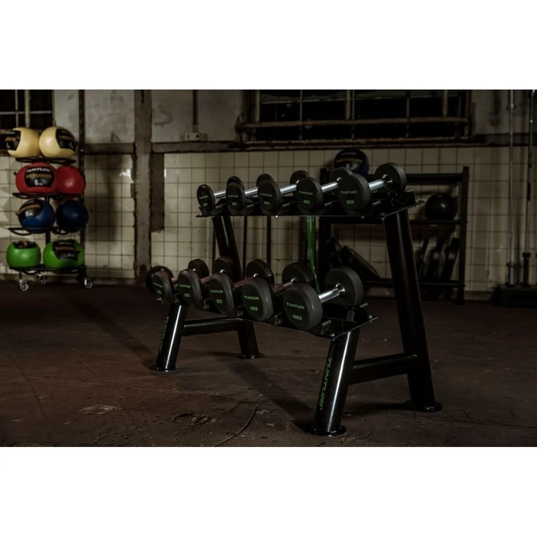 Stojan na jednoručky PRO Dumbbell Rack