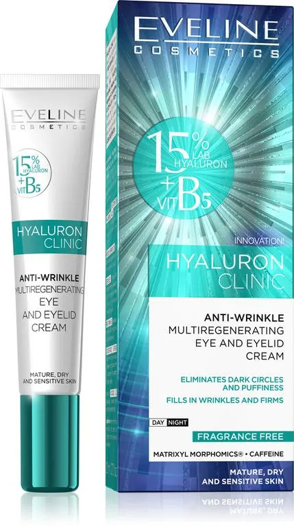 EVELINE BioHyaluron 4D očný krém