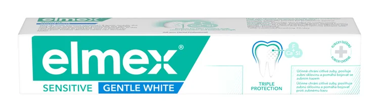 ELMEX Zubná pasta SENSITIVE WHITE 1×75 ml, pre citlivé zuby