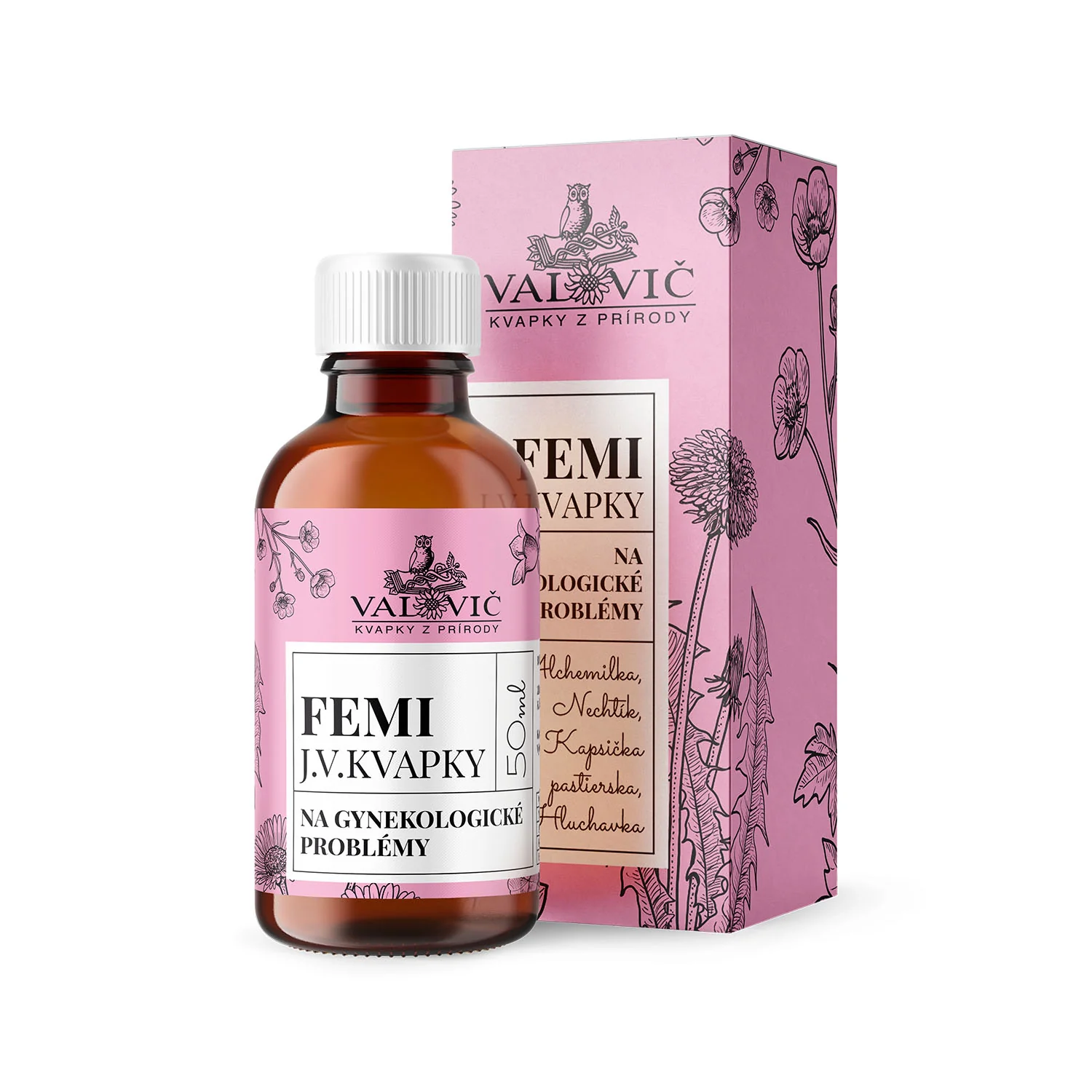 J.V. KVAPKY - FEMI 1×50 ml, kvapky