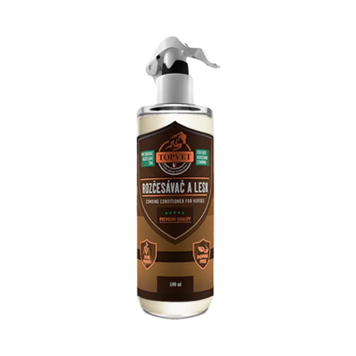 Rozčesávač a lesk 500 ml - Green idea