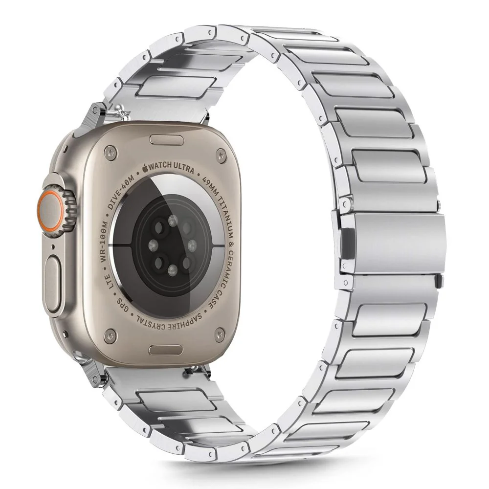 Tech-Protect Stainless remienok na Apple Watch 44/45/46/49mm, silver