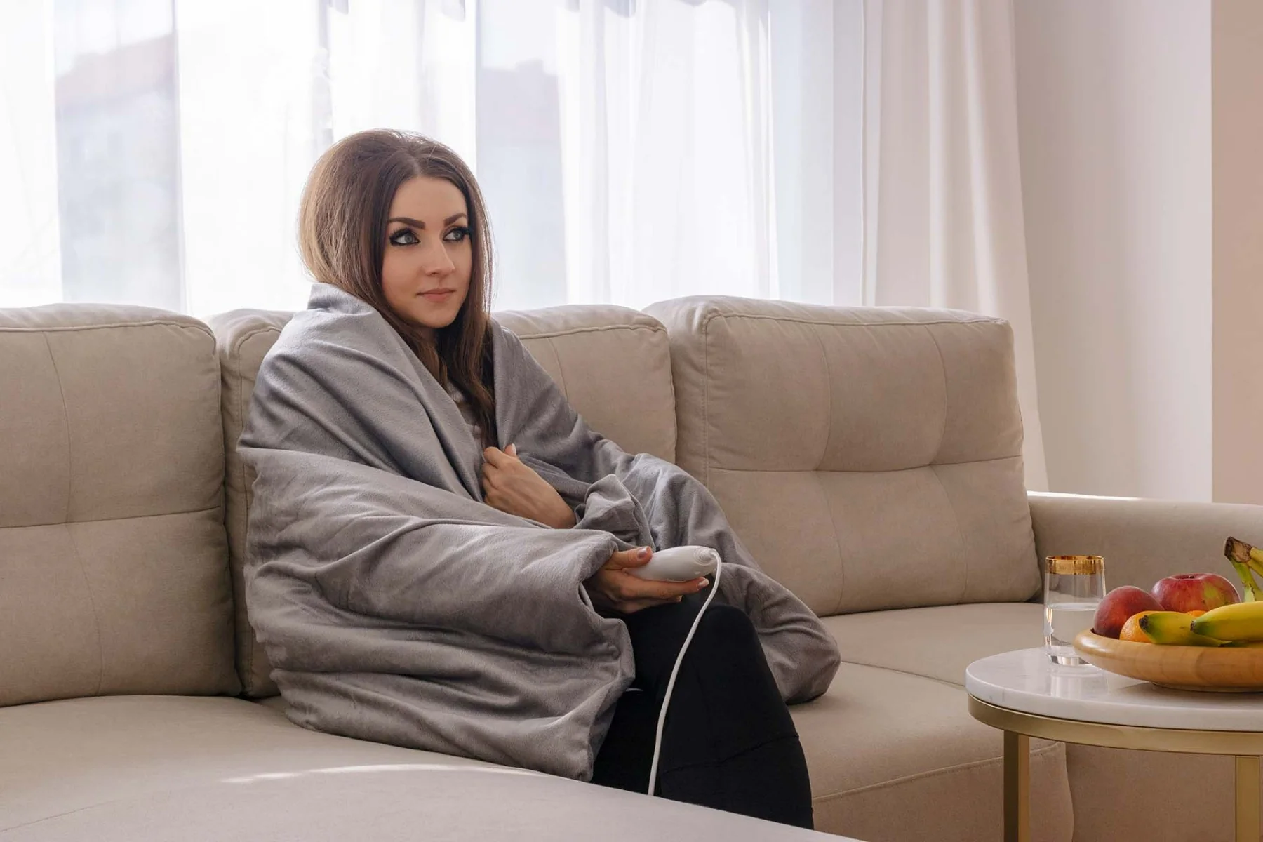TrueLife HeatBlanket 1508 1×1 ks, vyhrievacia deka