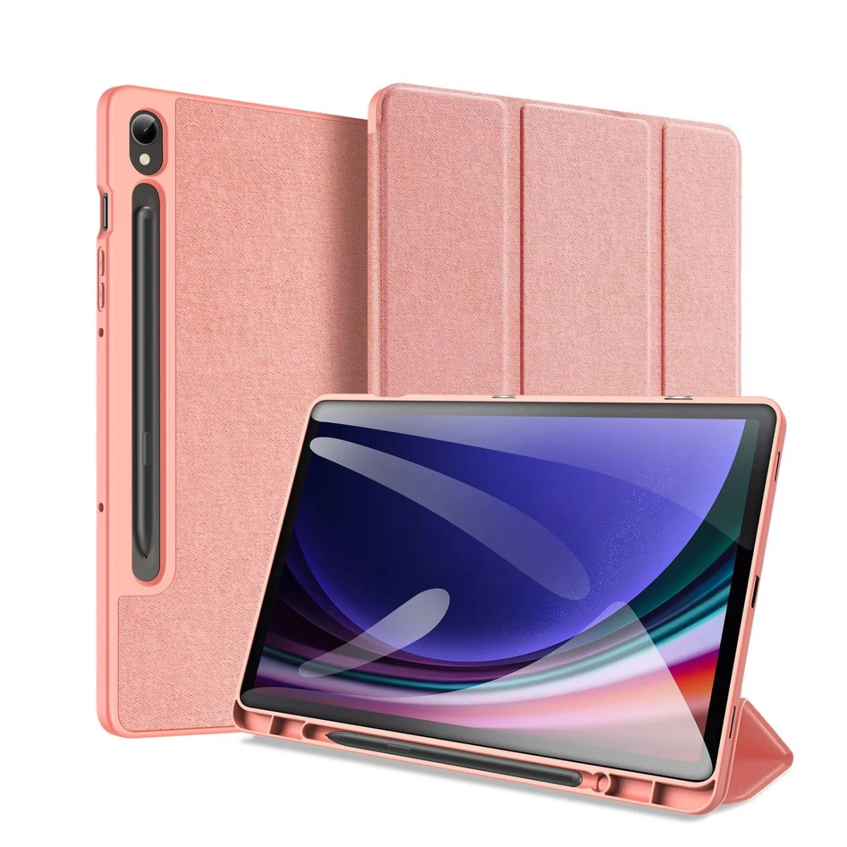 Dux Ducis Domo puzdro na Samsung Galaxy Tab S9 FE ružové