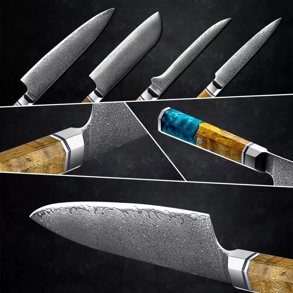 Damaškový kuchynský nôž Cleaver 1ks Cleaver, 30cm