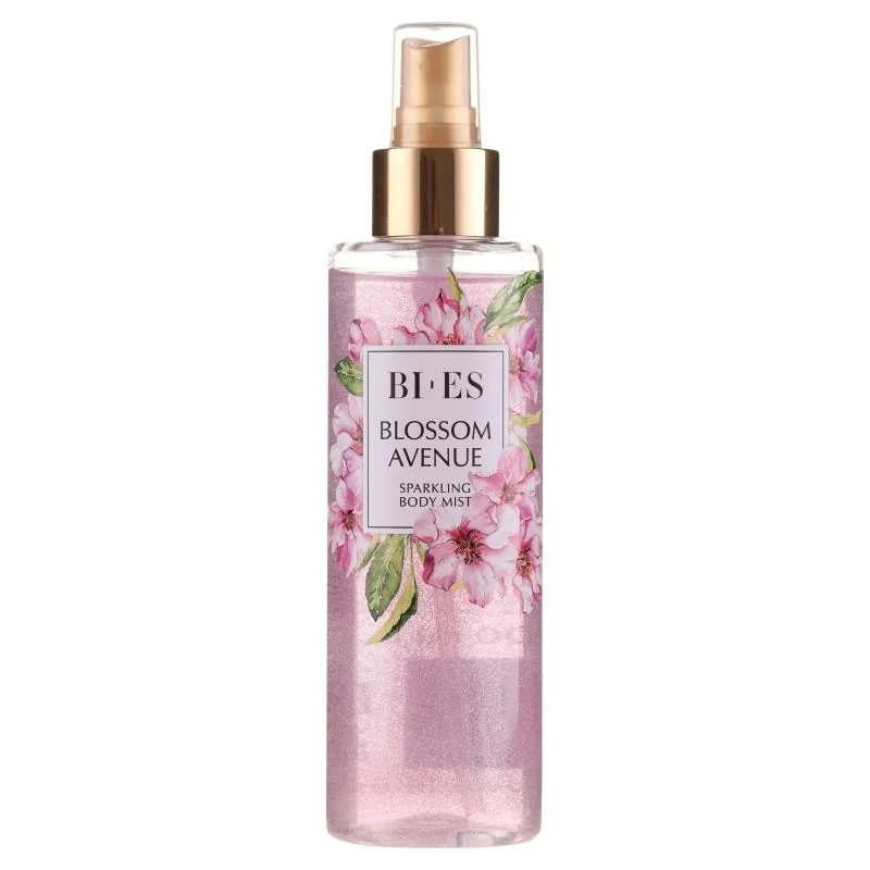BI-ES Blossom Avenue telový sprej s trblietkami 200 ml