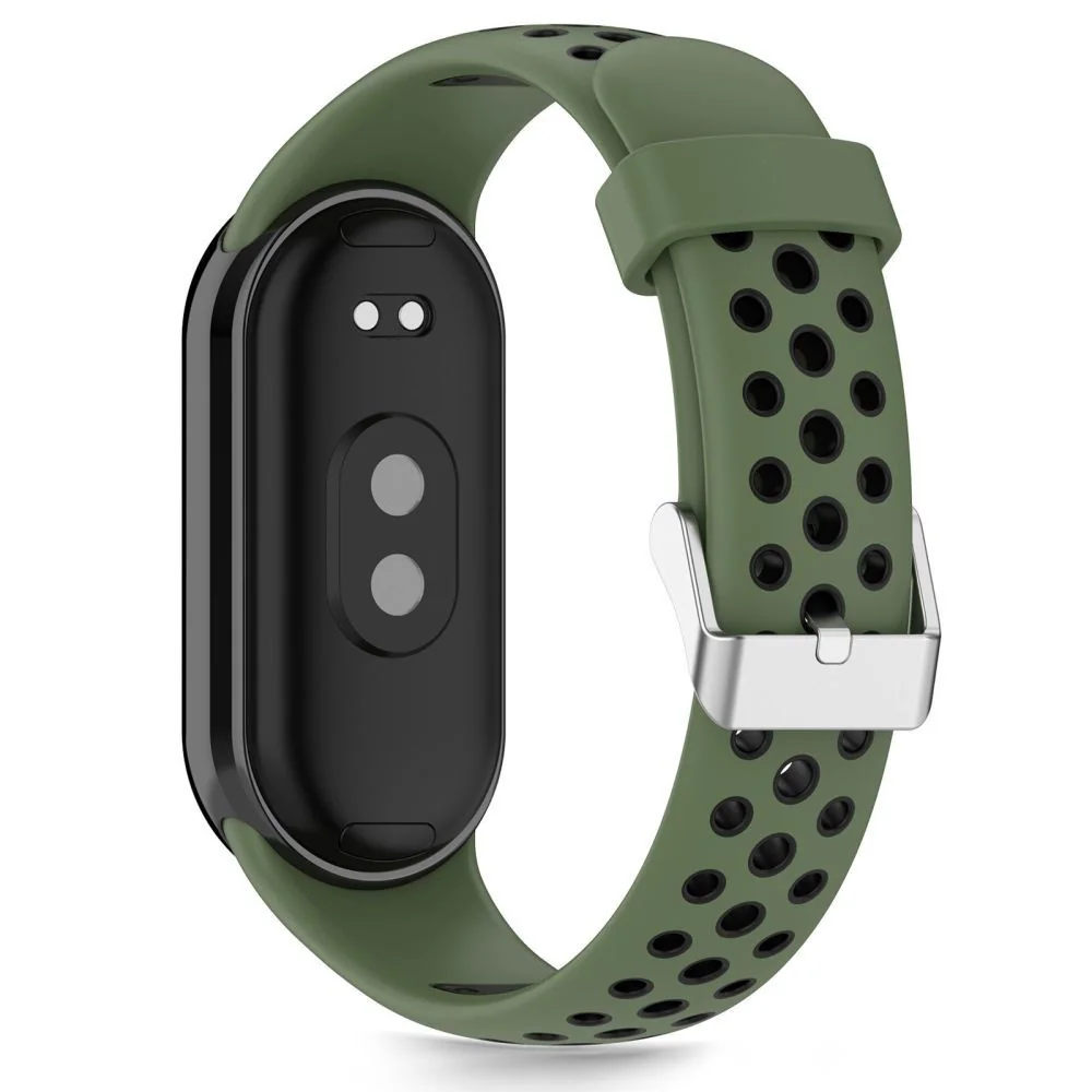 Tech-Protect Iconband Air remienok na Xiaomi Smart Band 8 / 9 / 10, gr een / black