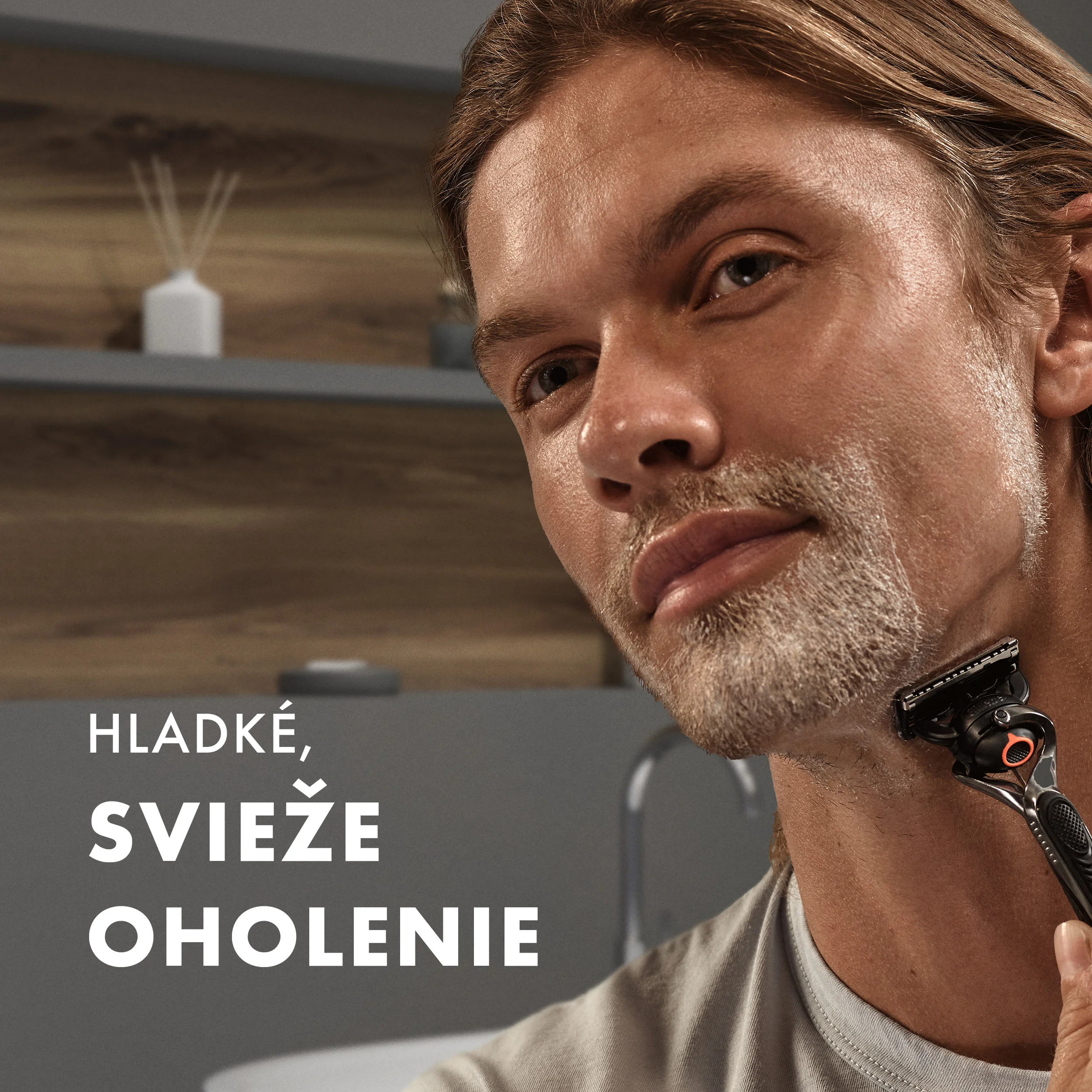 Gillette Fusion gél na holenie s mandľovým olejom, na citlivú pokožku 200 ml
