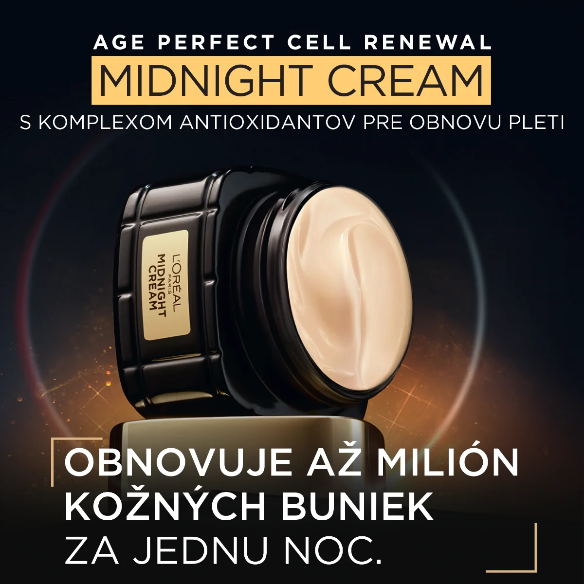 L'Oréal Paris Age Perfect Cell Renew Midnight krém 1×50 ml, krém