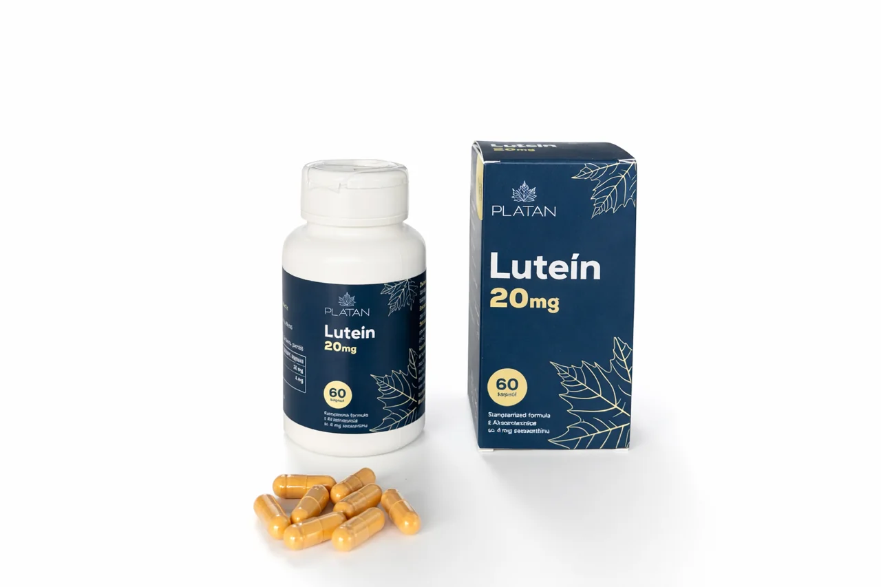 PLATAN Luteín  20mg 60 kapsúl