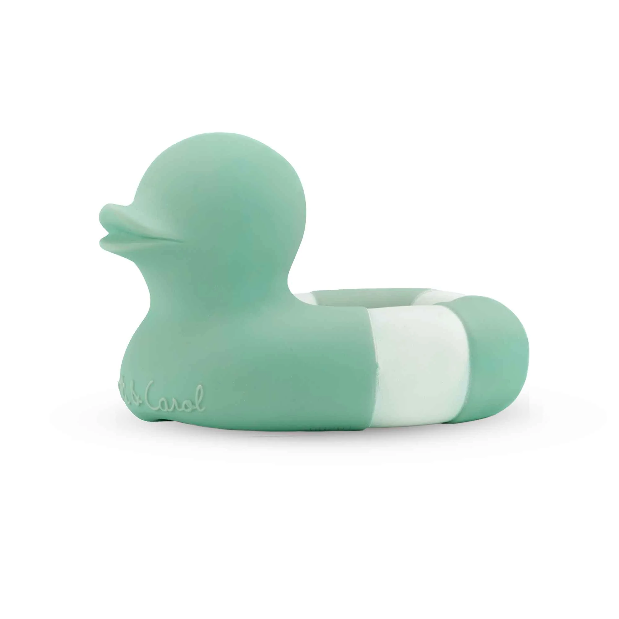 Oli&Carol hryzadlo kačička Flo Mint 1×1 ks, hryzadlo