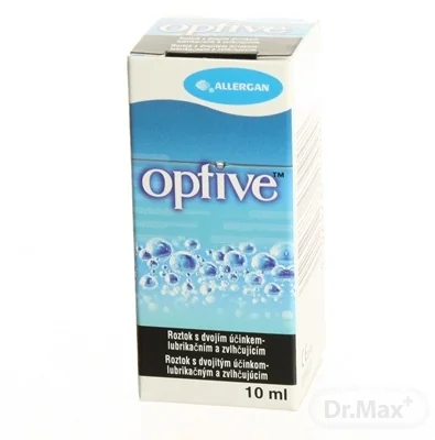 Optive očný roztok 1×10 ml, s dvojitým účinkom