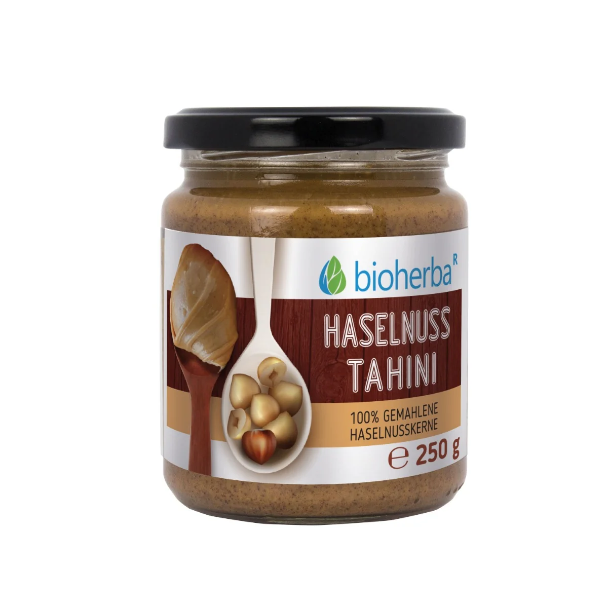 100 % lieskovo-orieškové tahini – 250 g – Bioherba