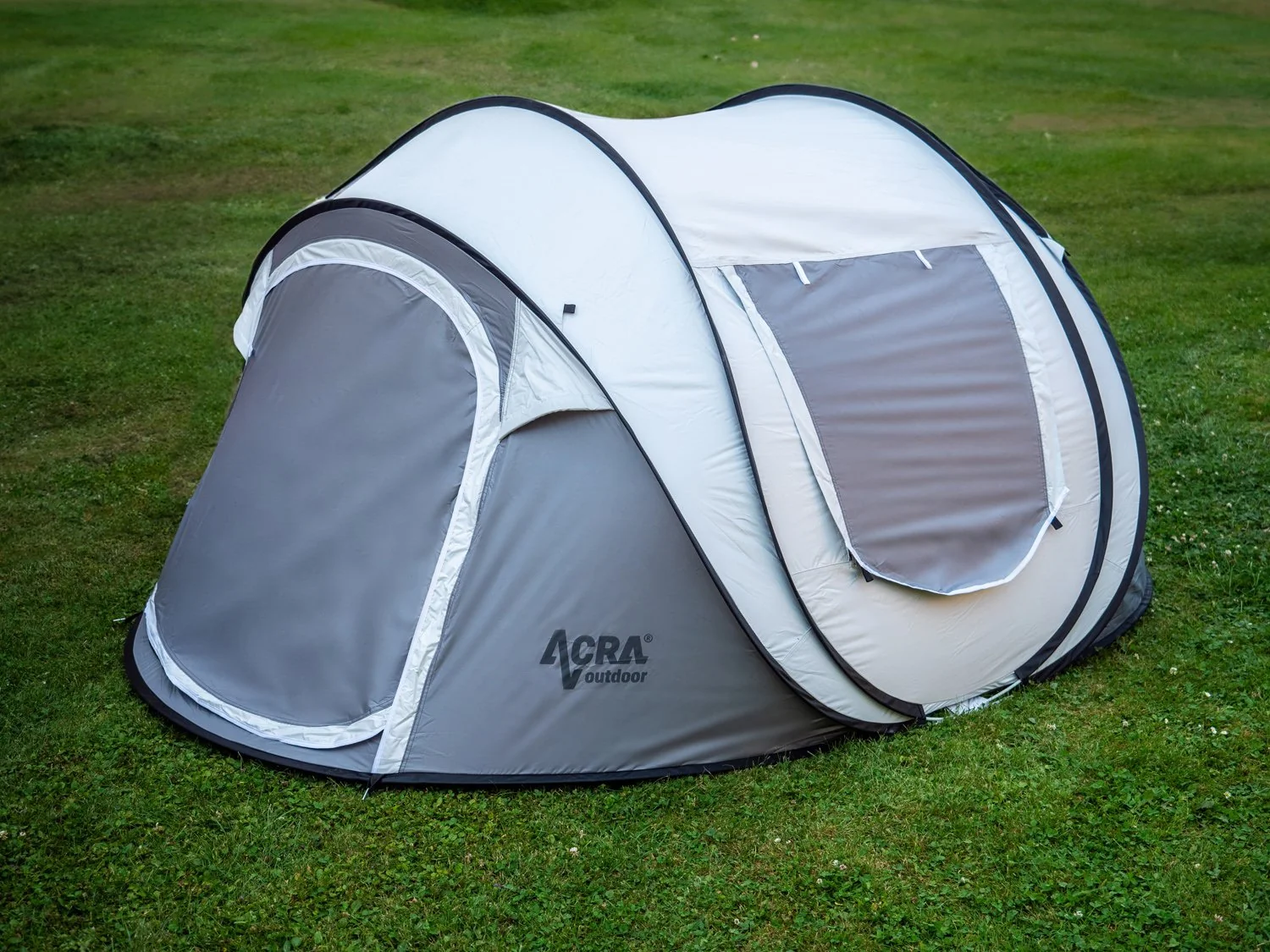 Stan Acra Outdoor ST31 samorozkladacia pre 2-3 osoby - strieborný so zatmavením 05-ST31