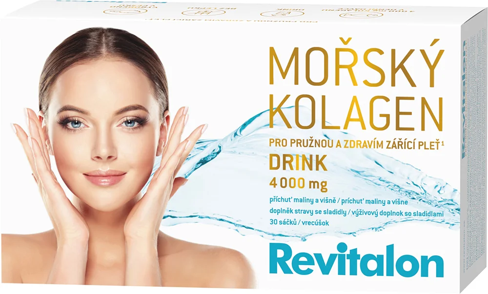 REVITALON morský kolagén drink 1×30 ks, morský kolagén