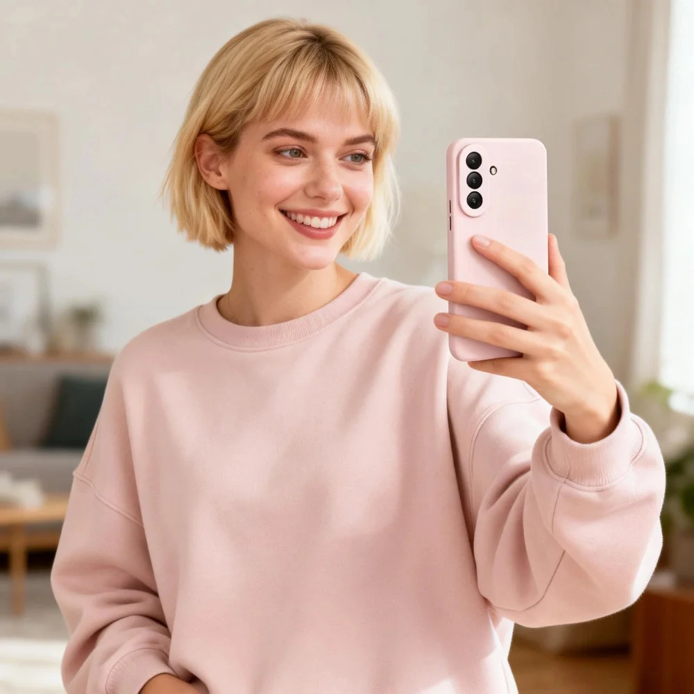 Tech-Protect Icon kryt na Samsung Galaxy A57 5G, ružový