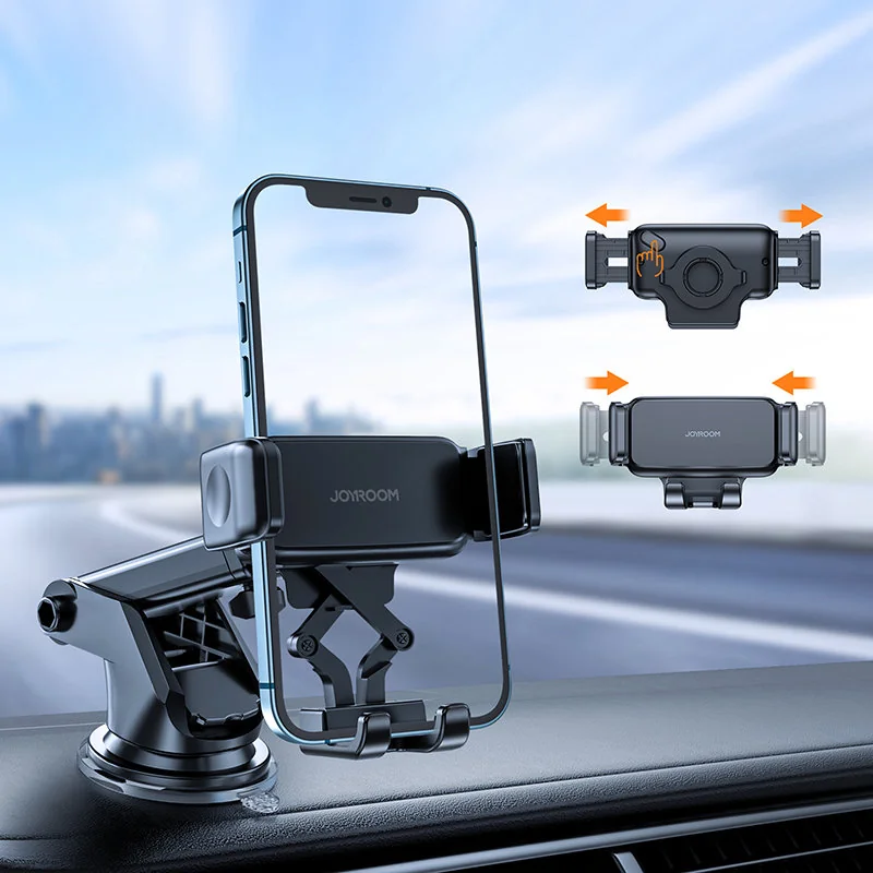 Joyroom Cockpit držiak na mobil do auta, čierny