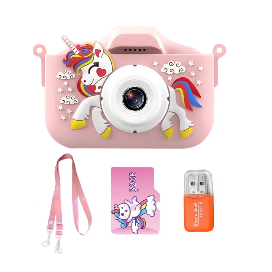Digitálny fotoaparát pre deti X500 Pink – kreativita a zábava v jednom zariadení!