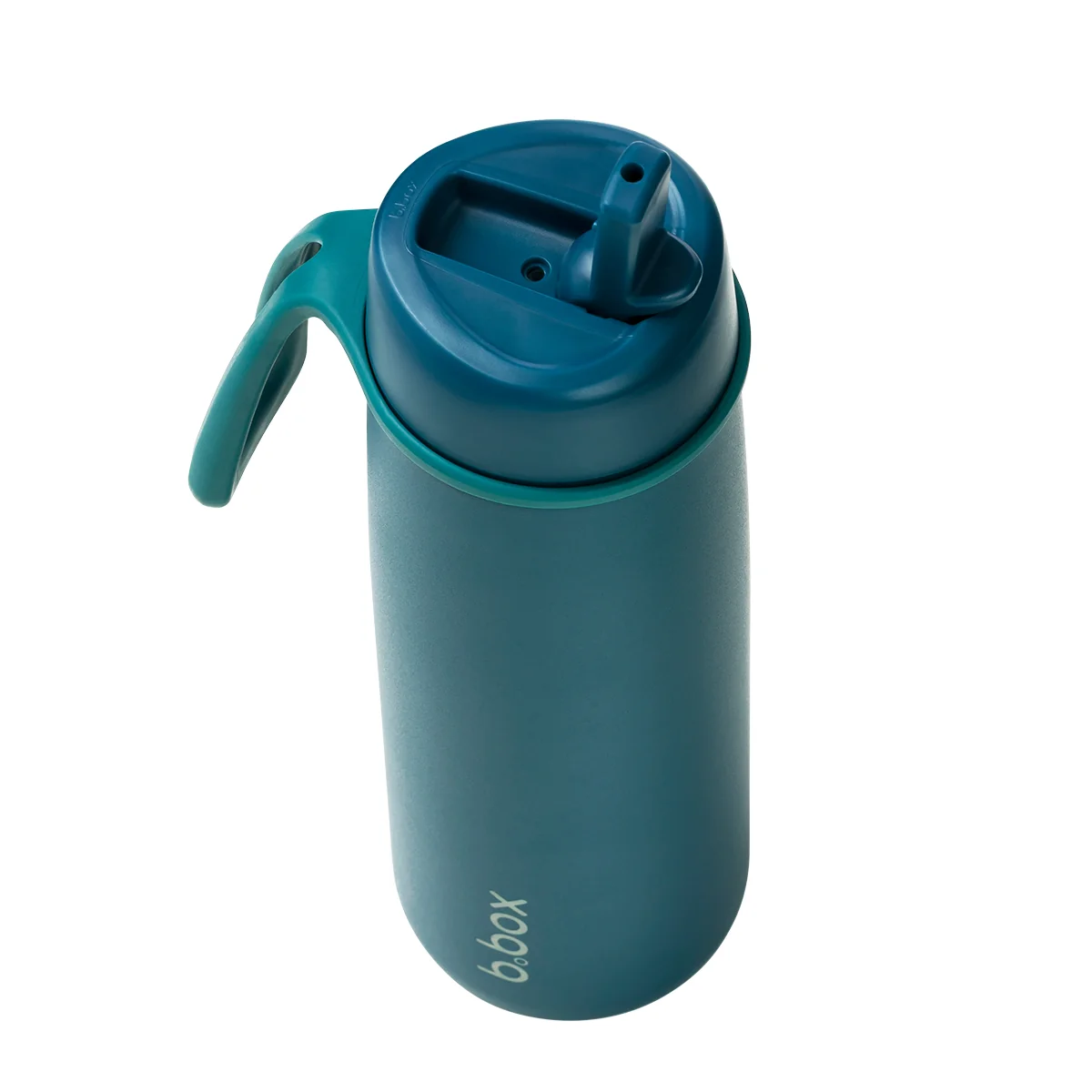 Nerezová termofľaša so slamkou 690 ml sea glass