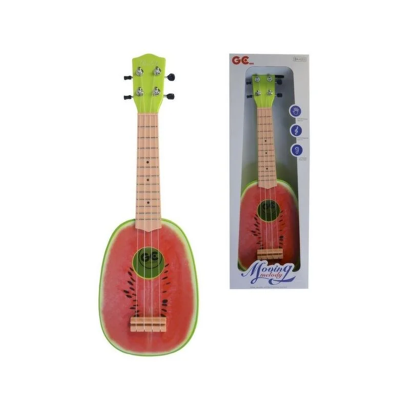 MADE - Gitara, 54 cm, červená