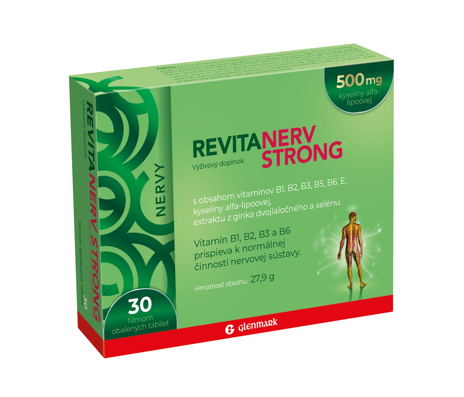 REVITANERV STRONG 1×30 tbl, výživový doplnok