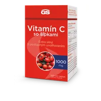 GS Vitamín C 1000+šípky, 100+20 tbl