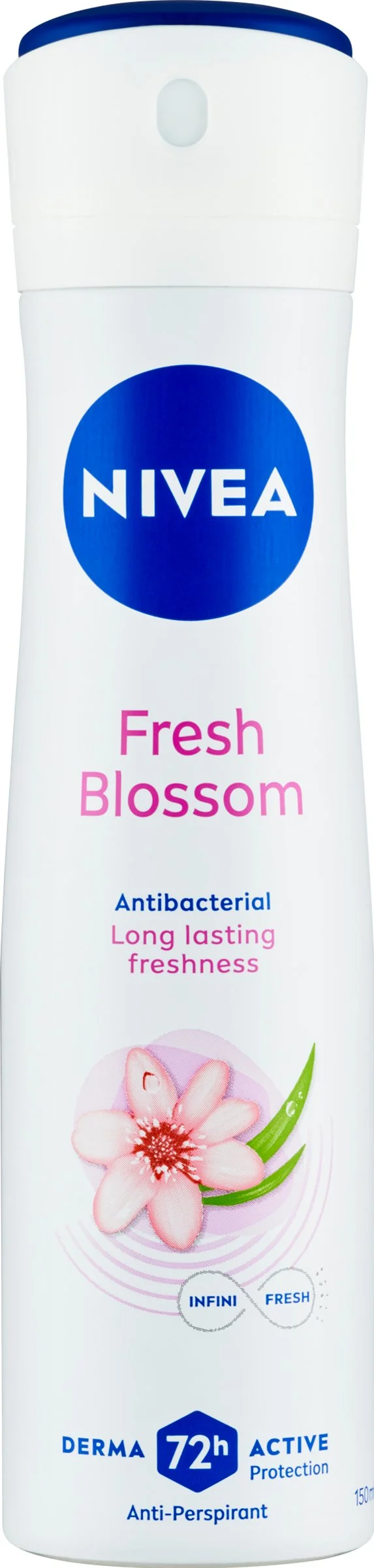 NIVEA Sprej AP Fresh Blossom 1×150 ml, antiperspirant