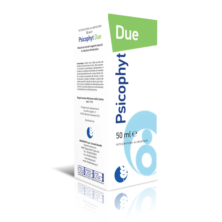 Psicophyt Remedy Due 2 Nervové vypätie a depresia