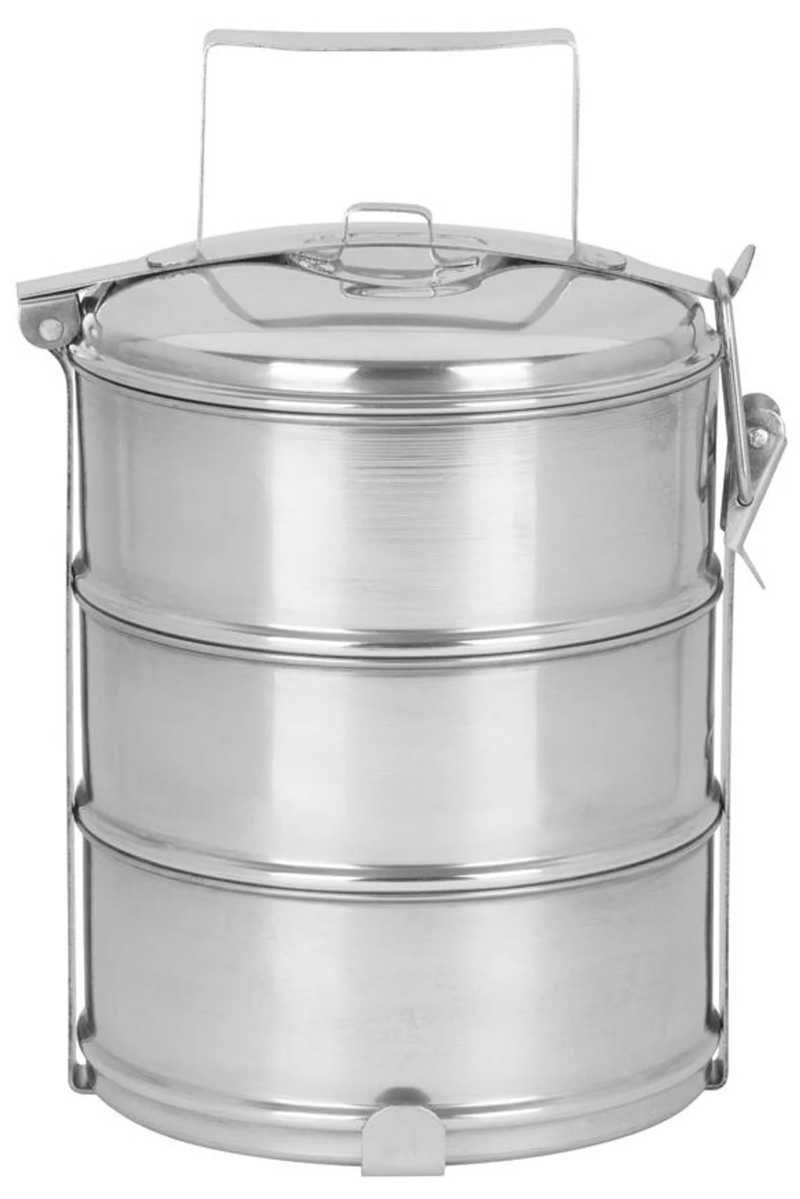 MagicHome obedár SS682, 1 ks Nerez, 3x1200 ml, 16,8x26,5 cm
