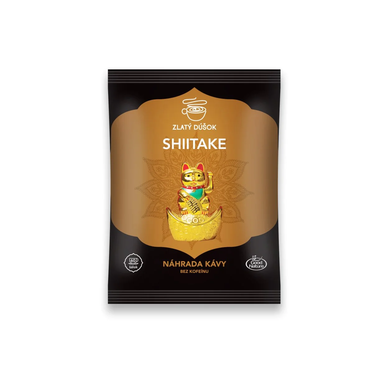 GN Zlatý dúšok káva s hubou SHIITAKE 100 g