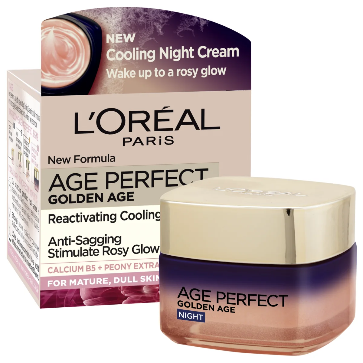 LOREAL PARIS GOLDEN AGE NOCNY KREM 50ML 1×50 ml, nočný krém