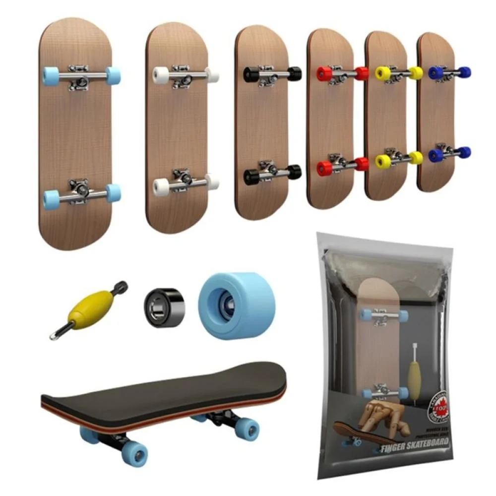 Finger Skateboard - Červená