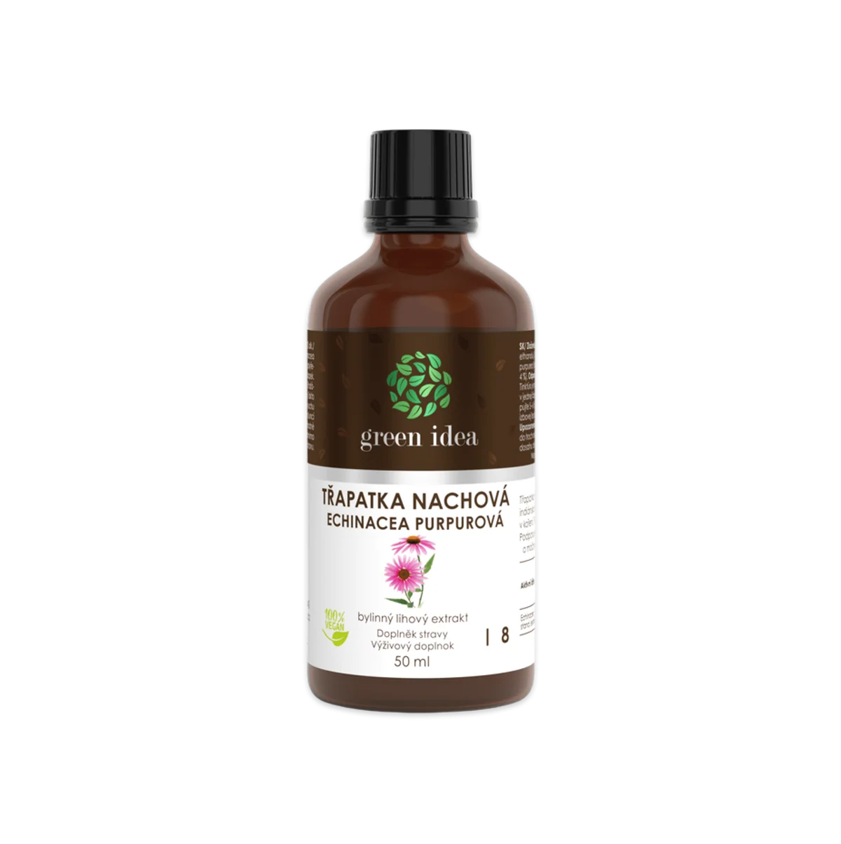 Echinacea tinktúra – kvapky 50 ml – Green idea